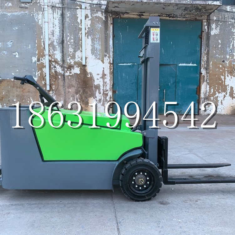 杞县小型电动叉车1吨2吨步行站驾式电瓶堆高充电装卸车液压升降车铲车